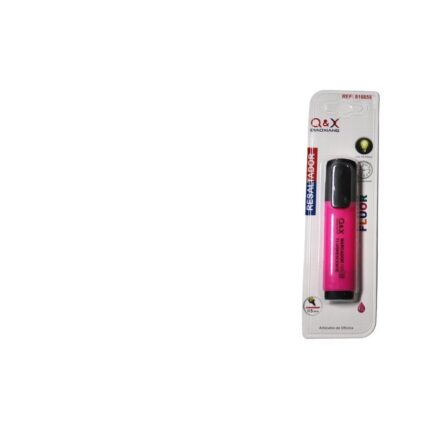 Destacador Rectangular Rosa Fluor
