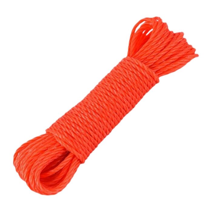 62340714 Cuerda de colgar ropa PE 6MM*30M con gancho azul modelo 65140 - Imagen 1