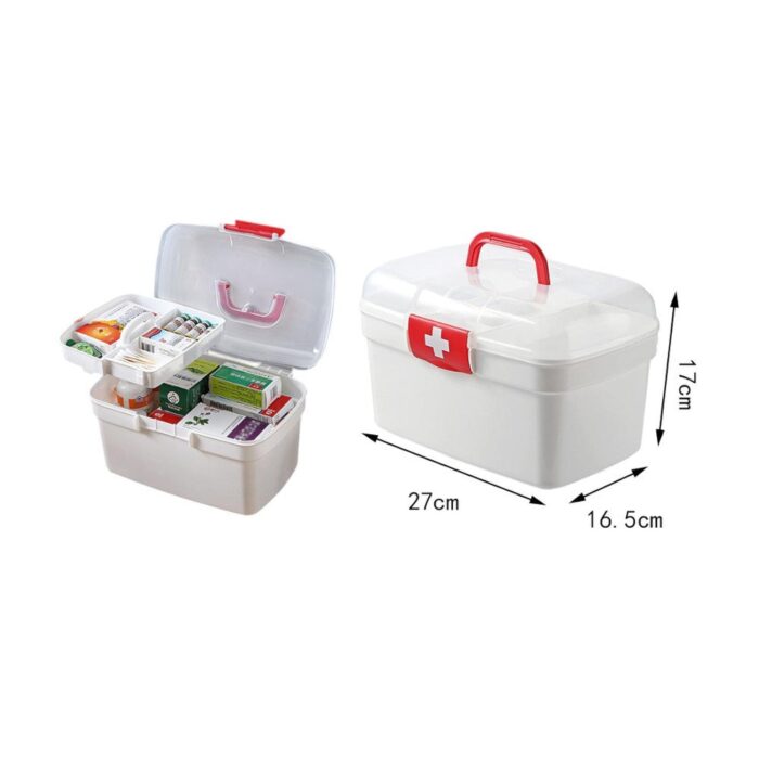 Botiquin Grande Rojo Para Emergencias y Primeros Auxilios - Imagen 3