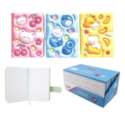 Cuaderno con diseño de frutas