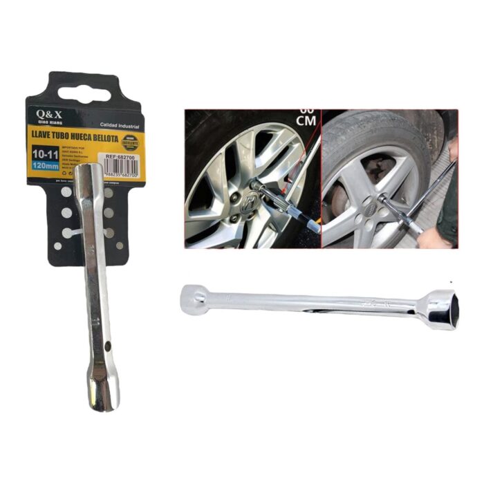 62353874 Llave Hexagonal Para Neum¨¢ticos 10-11 De 120 Mm - Imagen 1