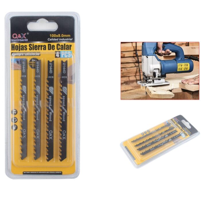 62956188 Hojas De Sierrra De Calar 4Pcs 100X8,0Mm U144D - Imagen 1