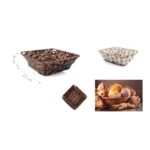 Cesta de mimbre para pan 23 x 8 cm - Imagen 2