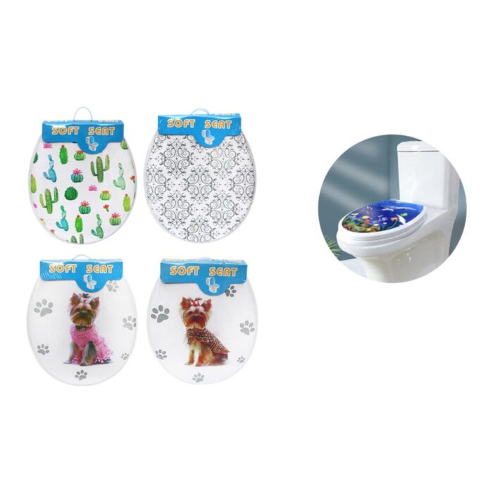 62702829 Tapa de inodoro con estampado 17 pulgadas (mezcla) - Imagen 2