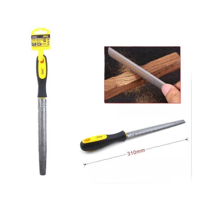 Lima De Acero Media Ca?A De 200Mm Para Madera - Imagen 1