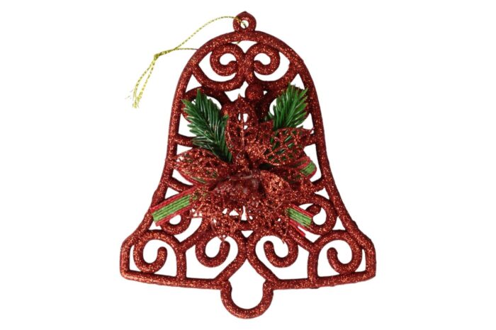 62350399 Colgante Campana Navideña 14cm Para Decoración Festiva - Imagen 3