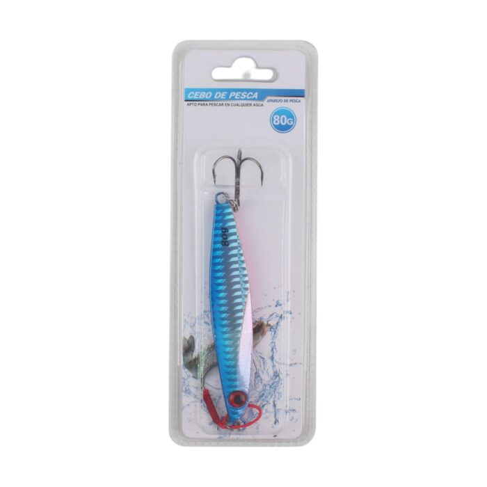 (Juguete artificial) Plomo de pesca 1002-80G con triple gancho - Imagen 1