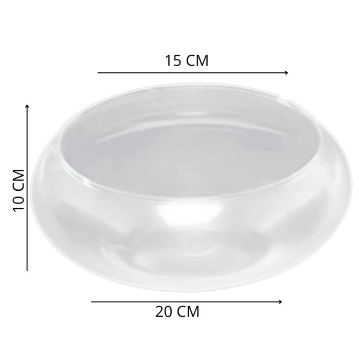 64190474 Pecera de Vidrio 20cm - Imagen 2