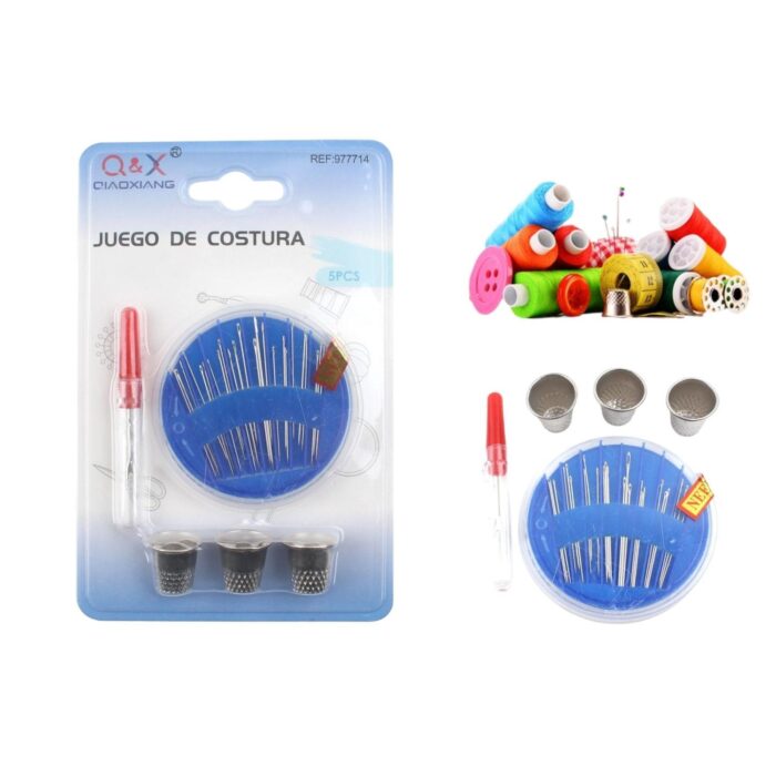 Placa De Aguja + Descosedor + Dedal - Imagen 1