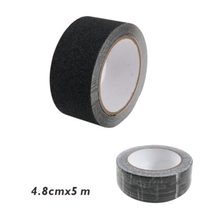 Cinta antideslizante negra 4.8cm x 5m