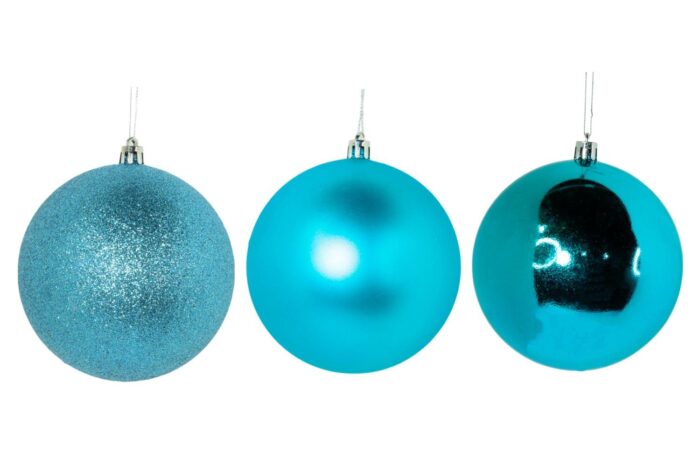 61674258 Bolas de Navidad 4cm 12/u 3 diseños - Imagen 3