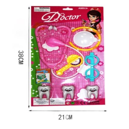 Set De Juegos De Doctora Y Diente 3+
