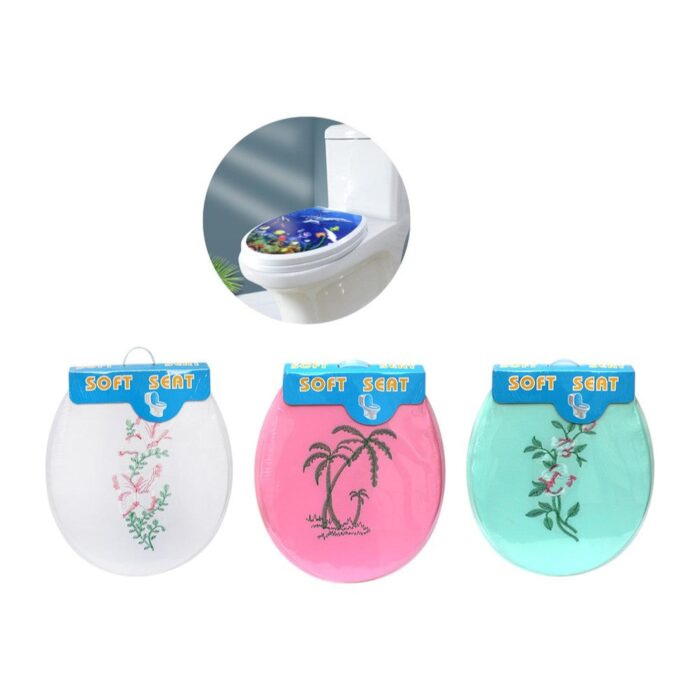 Tapa de inodoro bordada 17 pulgadas (mezcla) - Imagen 2