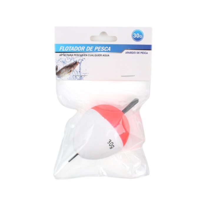 62341547 (Flotador) Flotador EVA rojo y blanco 30 g - Imagen 1