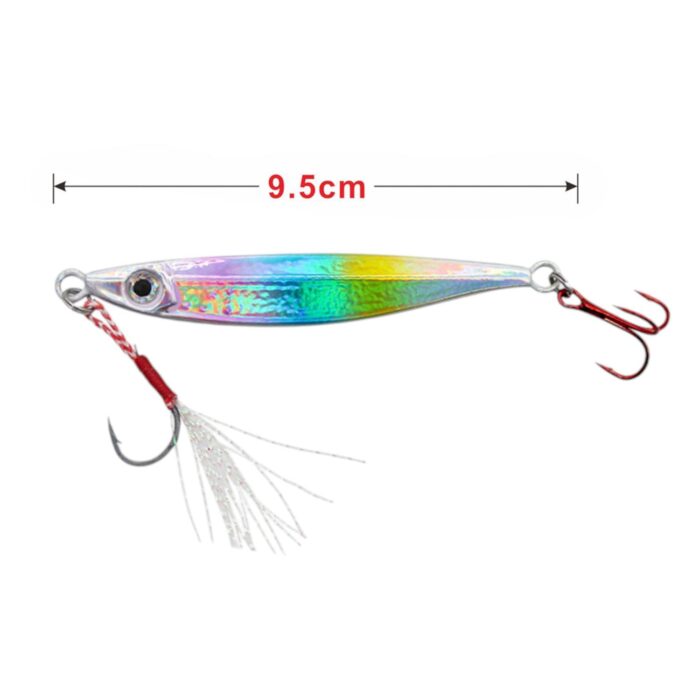 Pez De Plomo 1011-60G Con Anzuelo De Tres Garras - Imagen 1