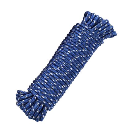 Cuerda de colgar ropa PE 10MM*10M con gancho azul modelo 87300