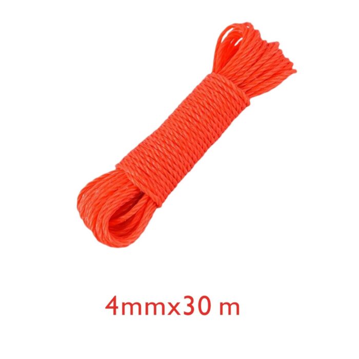 62340748 Cuerda de colgar ropa PE 4MM*30M con gancho azul modelo 310 - Imagen 3