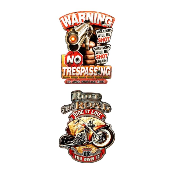 62704718 Cuadro de hojalata decorativo con diseño exclusivo (modelos 337, 338, 339, 343) - Imagen 1