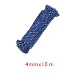 Cuerda de colgar ropa PE 4MM*10M con gancho azul modelo 54090 - Imagen 4