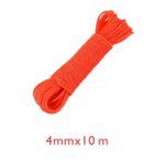 Cuerda de colgar ropa PE 4MM*10M con gancho azul modelo 310 - Imagen 4