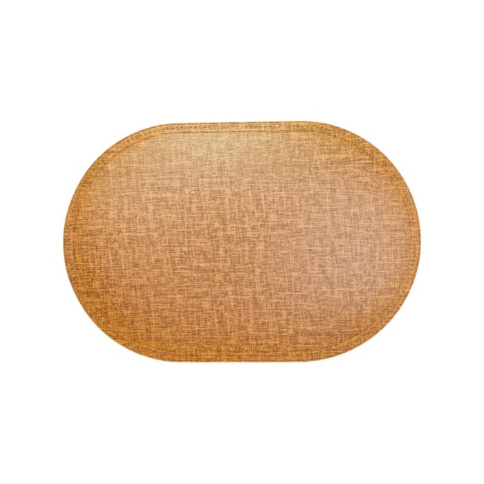 63950075 Mantel Ovalado Individual Efecto Madera 30x45 cm - Imagen 3