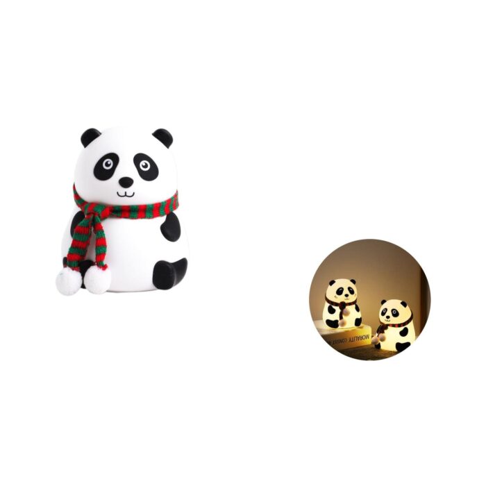 62967458 Lampara De Silicona Panda Diferentes Tono de Luz - Imagen 3