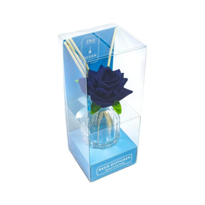 Difusores de Varillas con Rosa Decorativa - Colección Aromática Ziko Capacidad: 40ml - Imagen 2