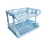 Escurridor de platos de doble capa - 48cm x 33cm x 15cm - Imagen 3