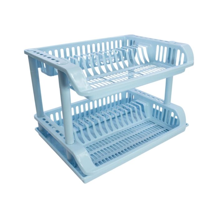 65658305 Escurridor de platos de doble capa - 48cm x 33cm x 15cm - Imagen 3