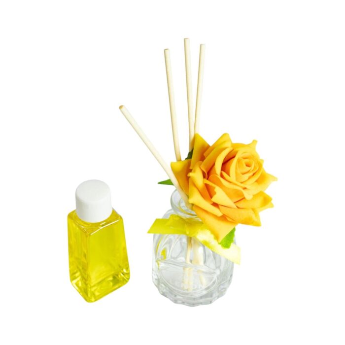 Difusores de Varillas con Rosa Decorativa - Colección Aromática Ziko Capacidad: 40ml - Imagen 8