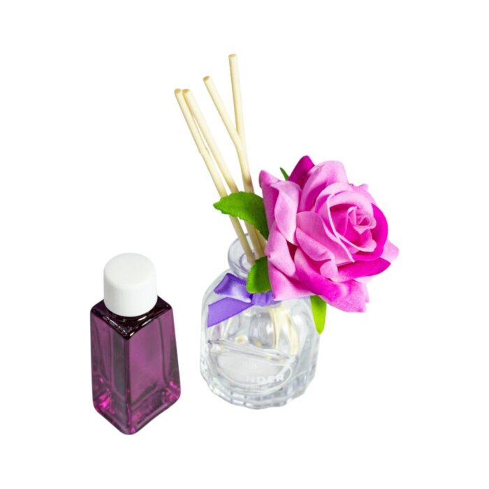 Difusores de Varillas con Rosa Decorativa - Colección Aromática Ziko Capacidad: 40ml - Imagen 5