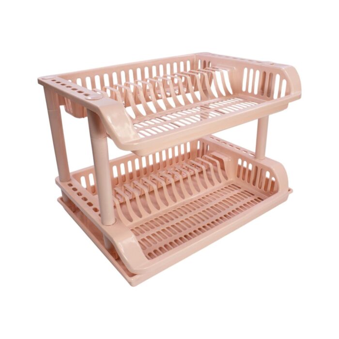 65658307 Escurridor de platos de doble capa - 48cm x 33cm x 15cm - Imagen 5