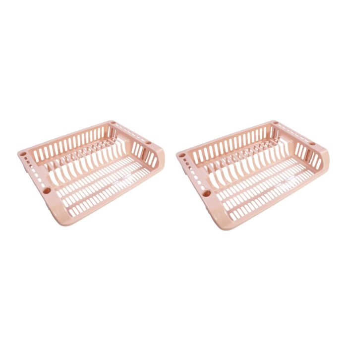 65658311 Escurridor de platos de doble capa - 48cm x 33cm x 15cm - Imagen 9