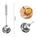 TXM29-50 Cucharon para sopa con mango ovalado 31.2X9CM - Imagen 3