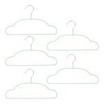 Perchas antideslizantes para niños (arco iris) 5 pcs 30x17