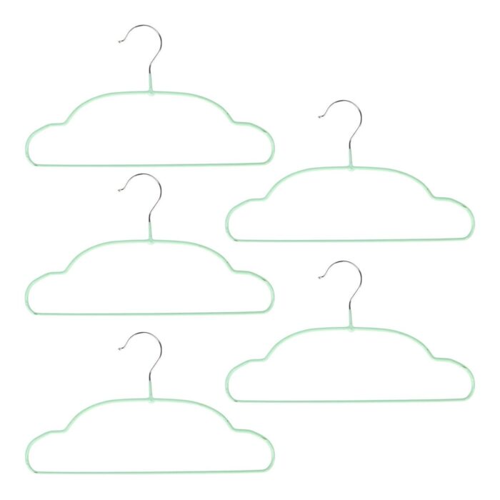 5e18a62f-e5b5-4067-a2ce-710369fed9a8-1.jpg Perchas antideslizantes para niños (arco iris) 5 pcs 30x17 - Imagen 1