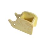 Portalápices de madera en forma de ballena 14x6.2x8.8cm - Imagen 3
