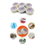 Cinta adhesiva masking tape 3.6 cm x 20 m para delineado preciso