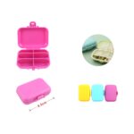 Pastillero Colorido De 6 Compartimentos Colores Mixtos - Imagen 3