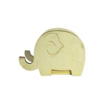 Portalápices de madera en forma de elefante 14x6.2x10cm - Imagen 3