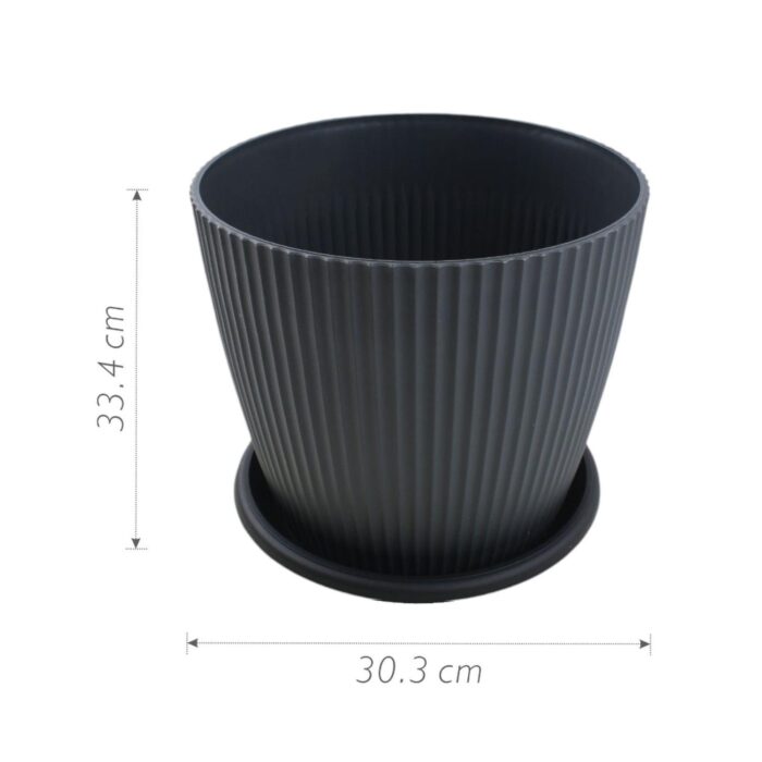 f0fc0f0a-2893-4059-8bf3-1facdbe2384f.jpg AW-340C Maceta de plastico 33.4 x 30.3 cm - Imagen 2