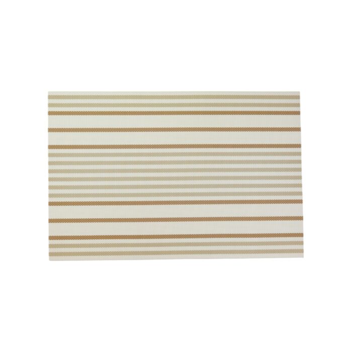 Set de 6 Manteles Individuales Rayados Textil - 30x45cm - Imagen 5