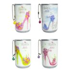 Toallitas húmedas portátiles fashion envase metálico 8x5cm