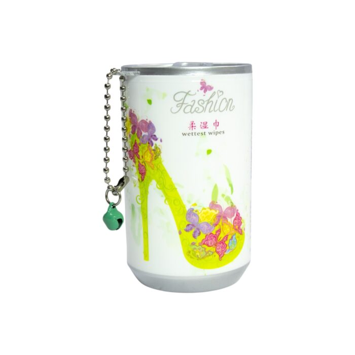 Toallitas húmedas portátiles fashion envase metálico 8x5cm - Imagen 4