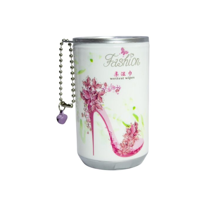 Toallitas húmedas portátiles fashion envase metálico 8x5cm - Imagen 5