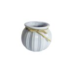 Maceta de Cerámica Acanalado y Cuerda Decorativa 7.2x6.7cm - Imagen 5