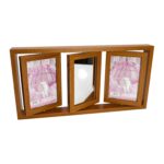 Marco de foto doble giratorio 10x15cm 4 colores - Imagen 6
