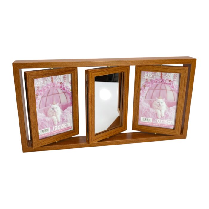 Marco de foto doble giratorio 10x15cm 4 colores - Imagen 6