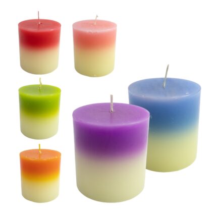 Velas coloridas 7,8cm
