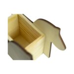 Portalápices de madera en forma de caballito 13.5x6.2x11cm - Imagen 5
